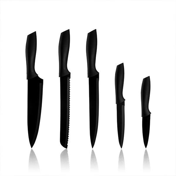 Set Coltelli Black Style (5 Pezzi)