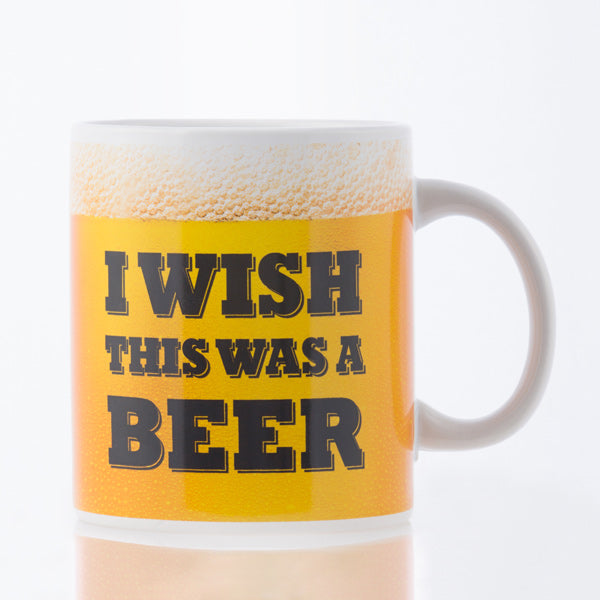 Vorrei che questo fosse un boccale di birra XL