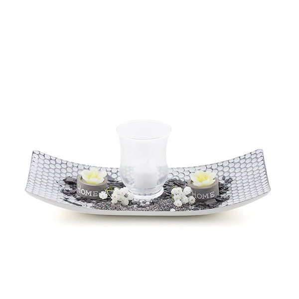 Harmony Homania Table Centrepiece with Candle-holder
