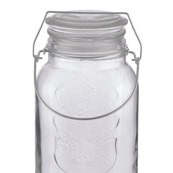 Ice Cold Drink Vintage Coconut Glass Drinks Dispenser