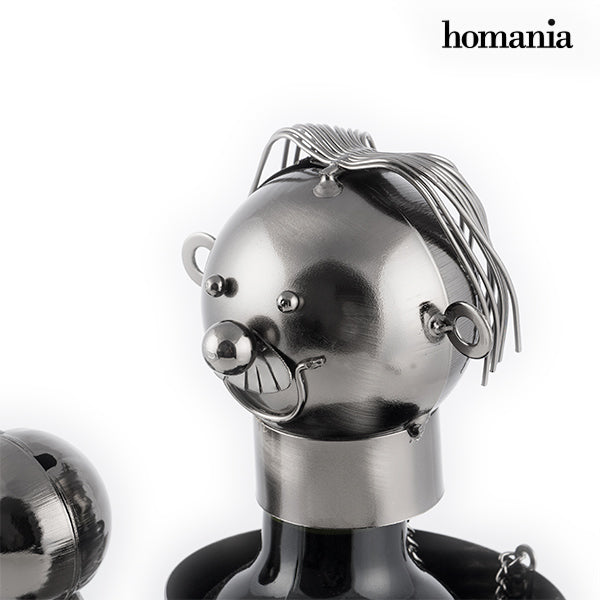 Portabottiglie Homania Bowler in metallo