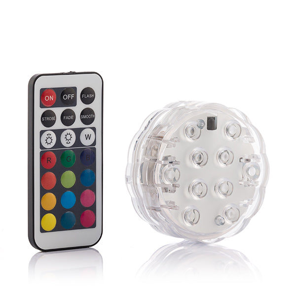 Luce LED subacquea RGB (10 LED)