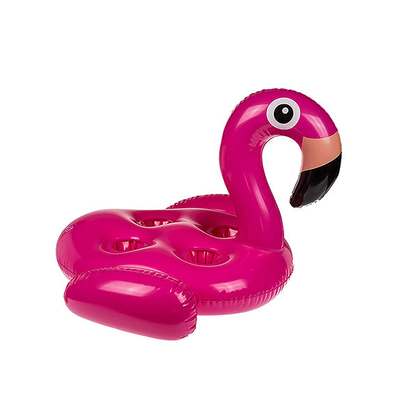 Portalattine gonfiabili Flamingo (4 lattine)