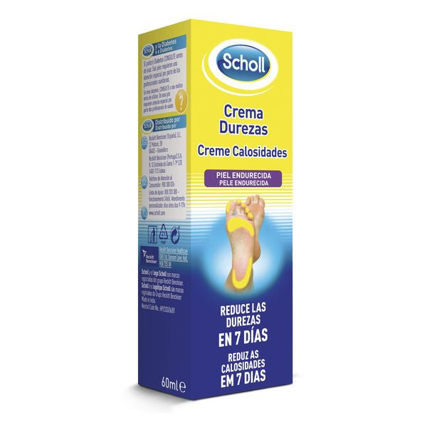 Crema Idratante Piedi Scholl Durezas (60 ml) (Ricondizionato A+)