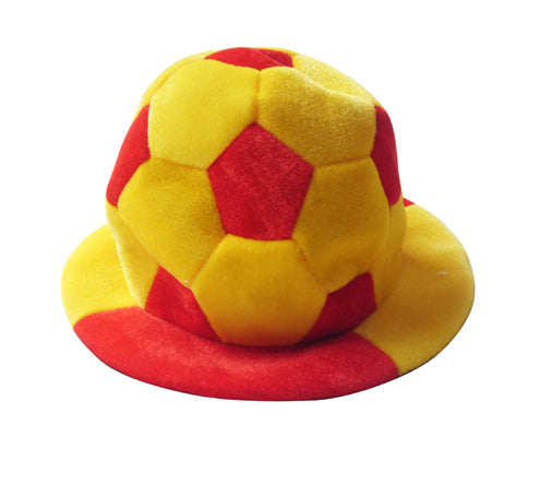 Cappello da calcio con bandiera spagnola