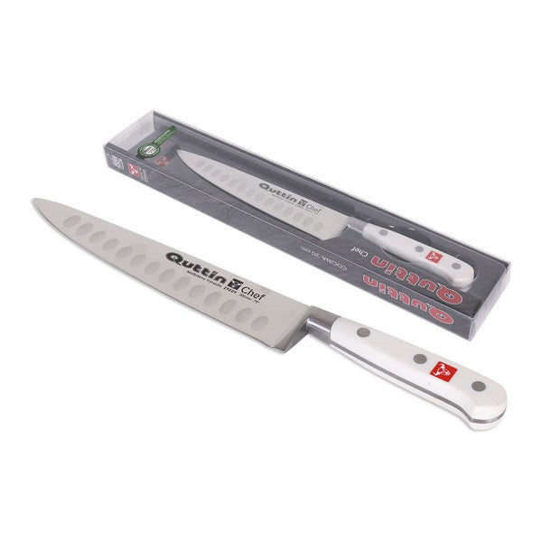 Coltello Cucina Chef Quttin Acciaio Inox Bianco (20 Cm)