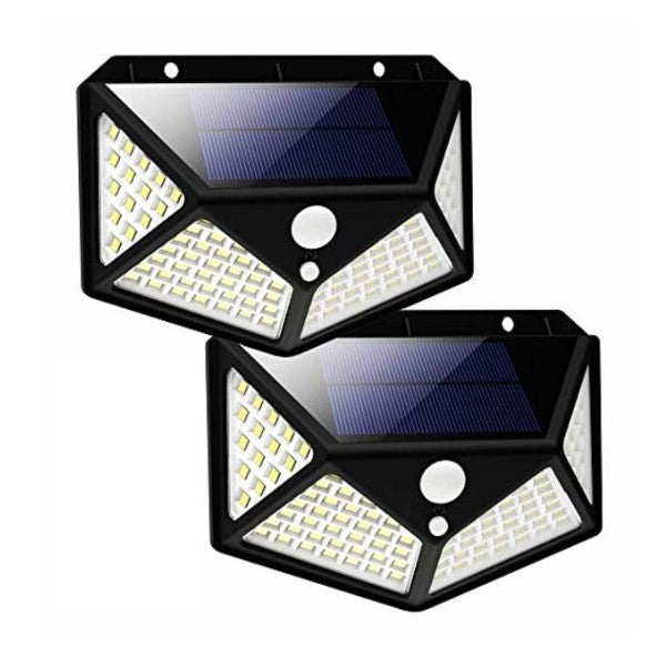 Lampada solare Flux's LED 270º (2 pz)
