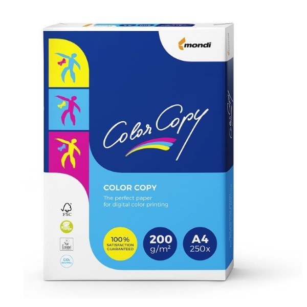 Carta per stampante Copia a colori A4 (250 pezzi) (Ricondizionato A+)