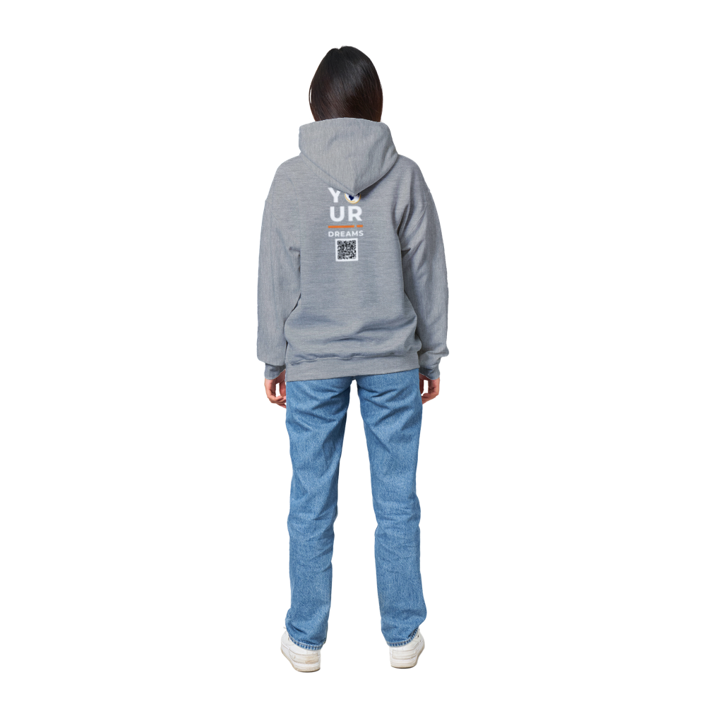 Clubshop Customizable Live Your Dreams Unisex Pullover Hoodie