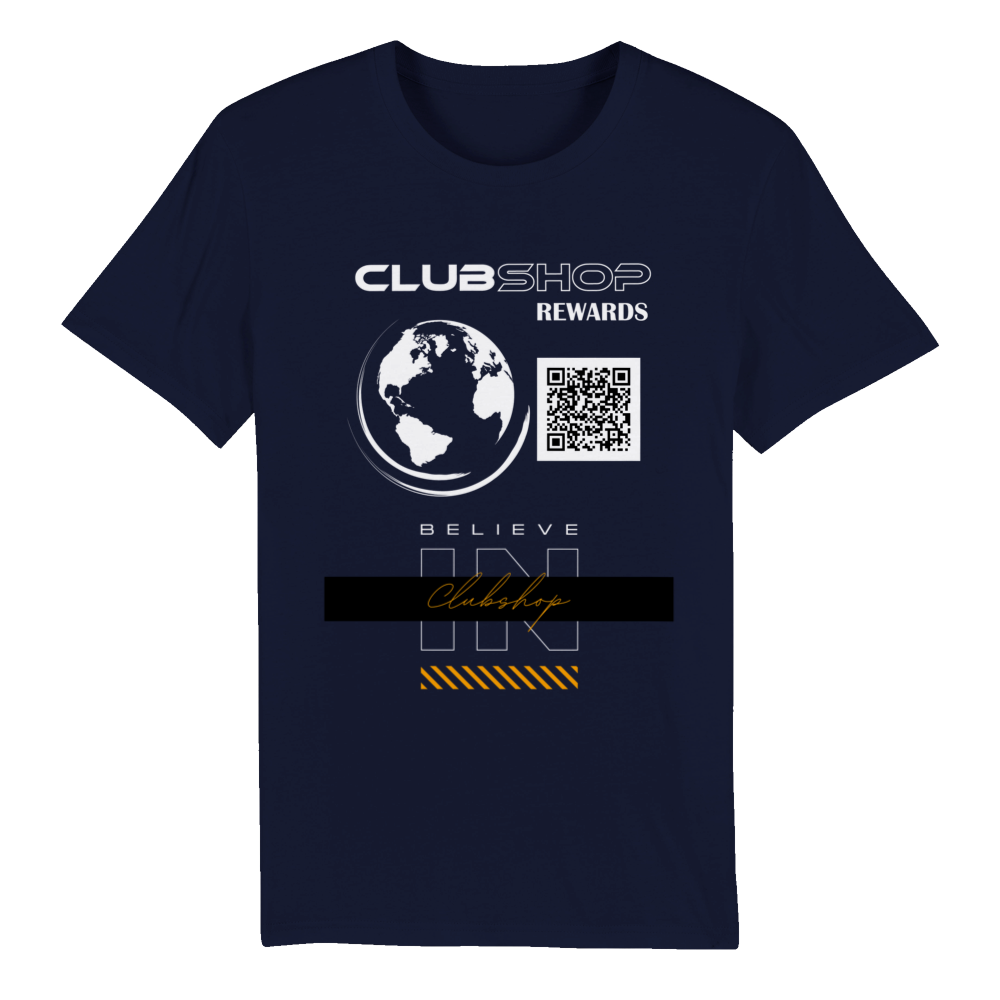 Clubshop Customizable Organic Unisex Crewneck T-shirt