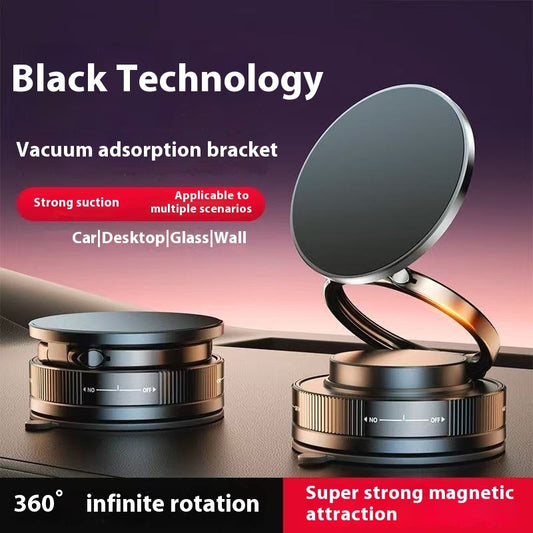 Car Phone Holder Strong Magnetic Vacuum Navigation Bracket