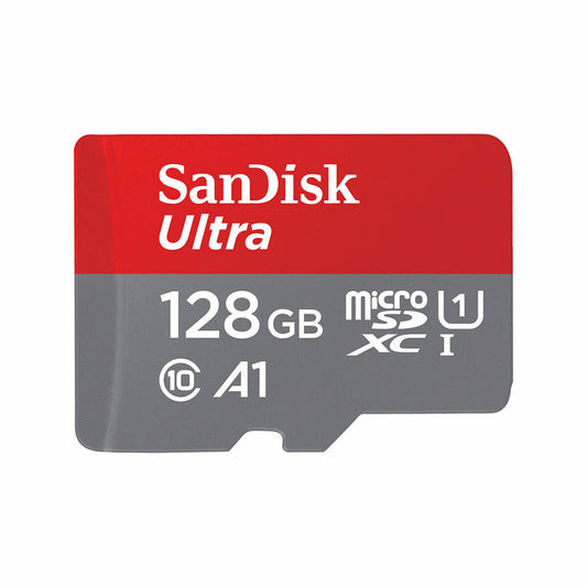 Scheda Di Memoria Micro SD con Adattatore SanDisk Ultra microSD 128 GB
