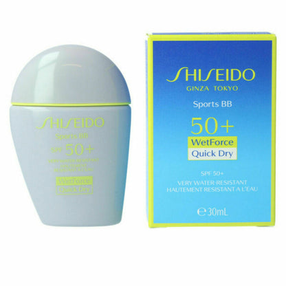 Crema Idratante Effetto Trucco Sun Care Sports Shiseido SPF50+ (12 g)