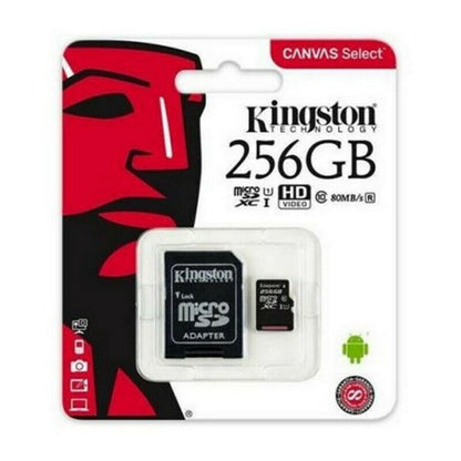 Micro SD Memory Card with Adaptor Kingston SDCS2 100 MB/s