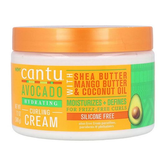 Hydrating Cream for Curly Hair Cantu Avocado Hydrating Avocado 340 g