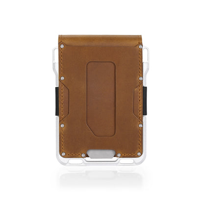 SEMORID Genuine Leather Skin Rfid Credit Card Holder