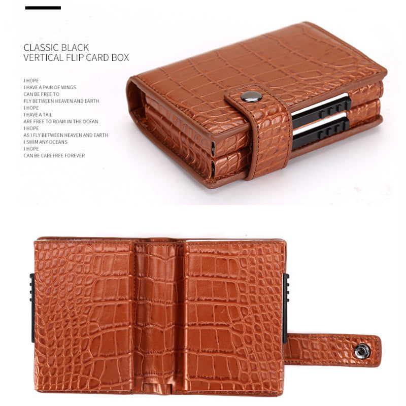 Automatic Ejection Of Large-capacity Metal Multi-function Card Holder