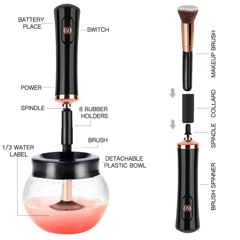 Electric Makeup Brush Cleaner & Dryer