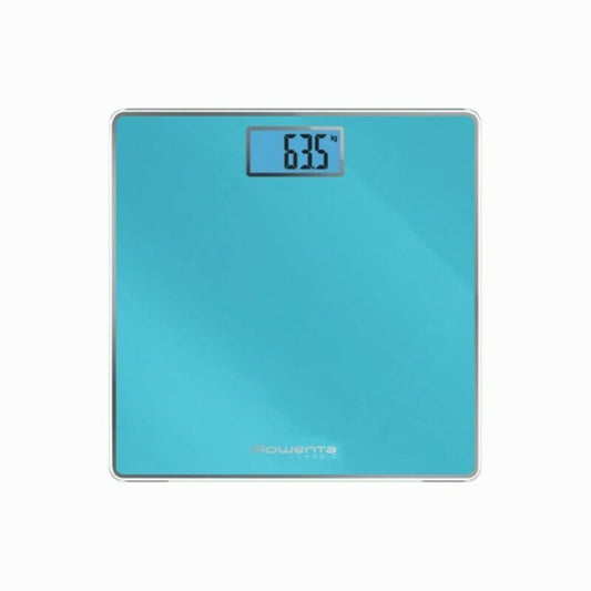 Digital Bathroom Scales Rowenta BS1503V0 3" Tempered glass Turquoise Tempered Glass 160 kg Batteries x 2