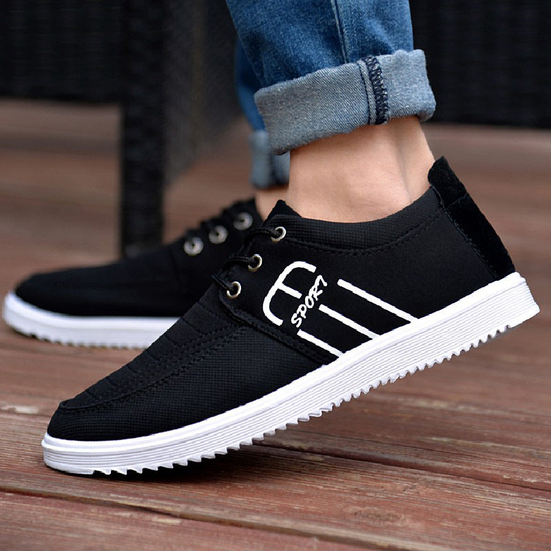 2021 new autumn air shoes men's casual shoes sneakers slip Korean fashion shoes