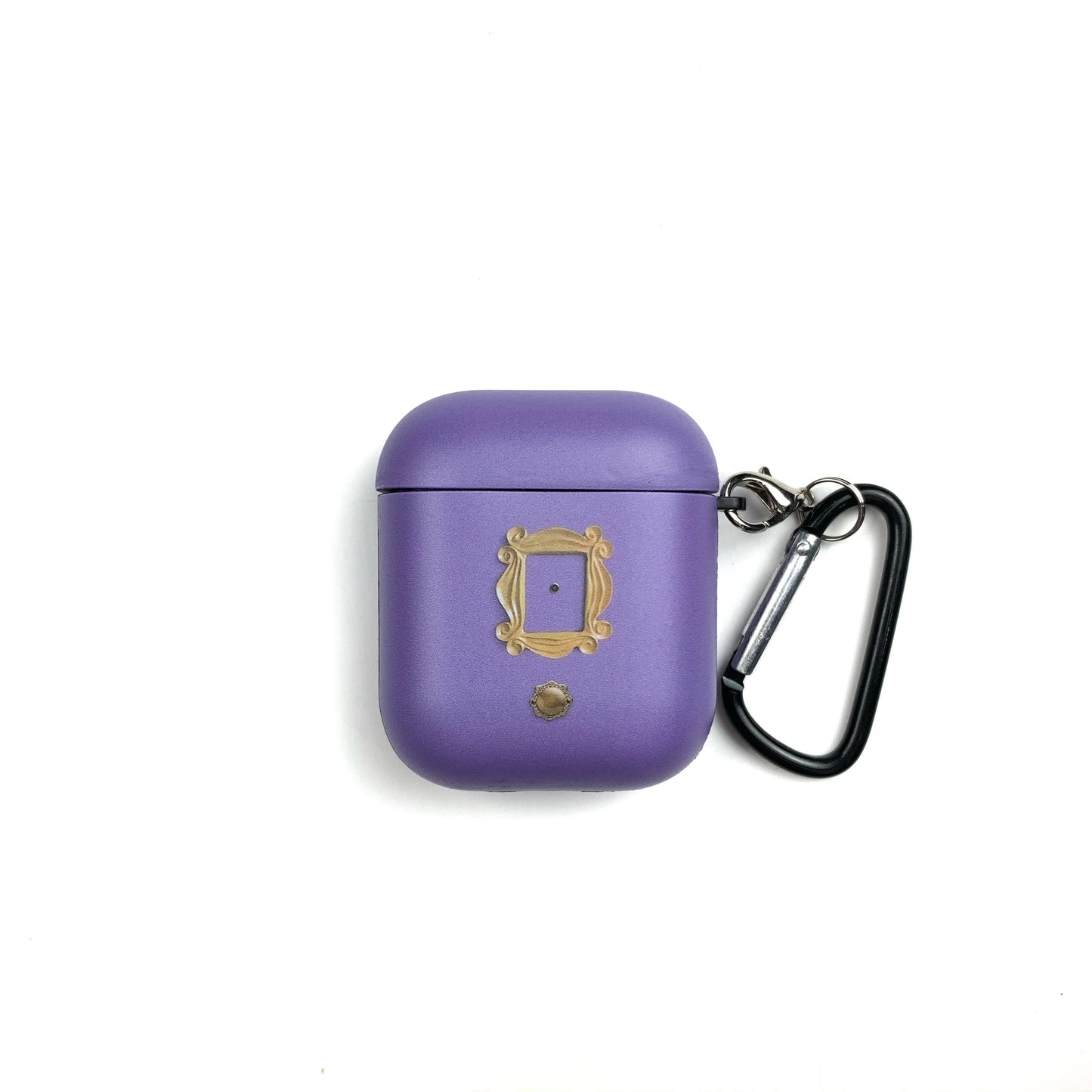 AMICI Custodia per AirPods 1 e 2 con porta viola 