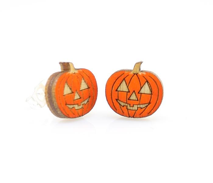 Pumpkin Stud Earrings #3052