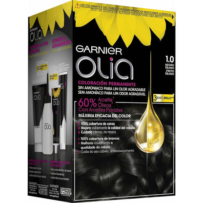 Dye No Ammonia Olia Garnier 3600541234321 Ebony Black