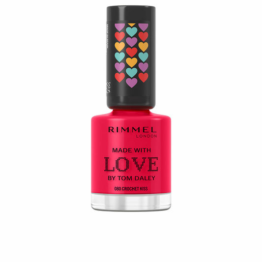 Nail polish Rimmel London Made With Love by Tom Daley Nº 300 Glaston berry 8 ml