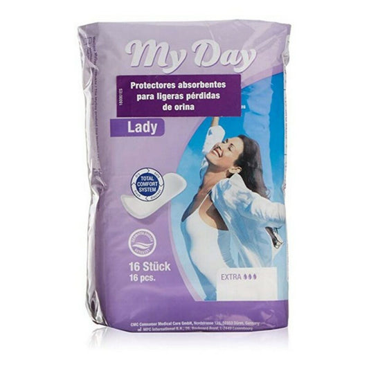 Incontinence Sanitary Pad Extra My Day My Day (16 uds) 16 Units (Parapharmacy)
