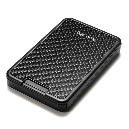 Niubi carbon fiber metal card holder