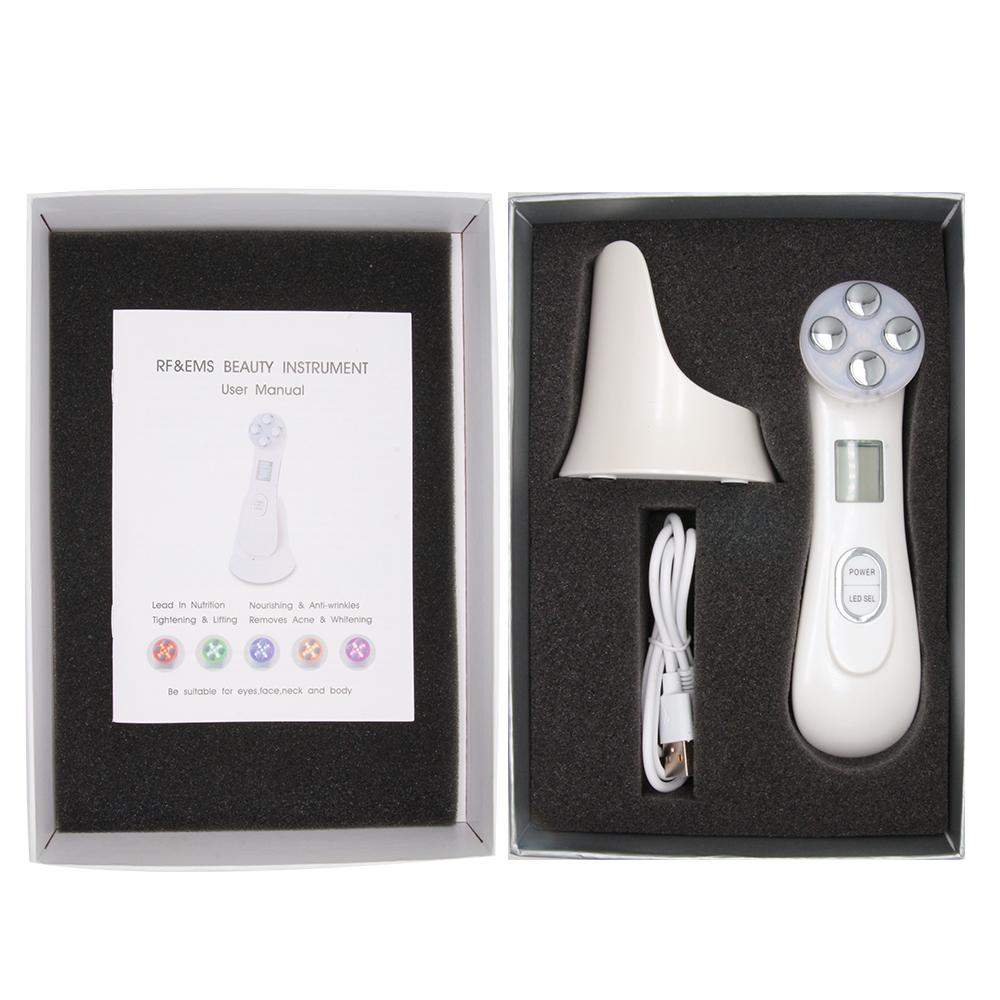 Mesoterapia facciale LED Photon Massaggiatore per la cura della pelle per la rimozione delle rughe del viso