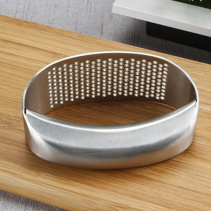 Manual Stainless Steel Garlic Crusher Grinder