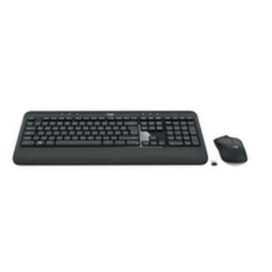 Keyboard with Gaming Mouse Logitech 920-008680 Black Black/White Spanish Spanish Qwerty