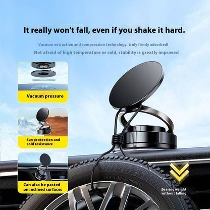 Car Phone Holder Strong Magnetic Vacuum Navigation Bracket