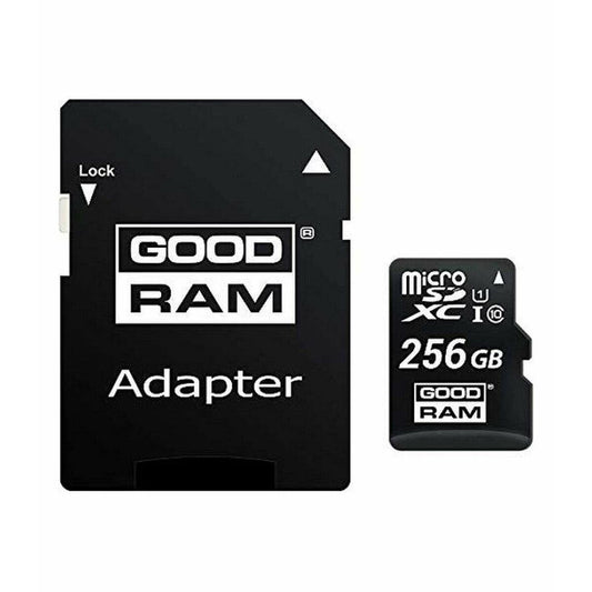 Scheda Micro SD GoodRam M1AA-2560R12 Nero 256 GB