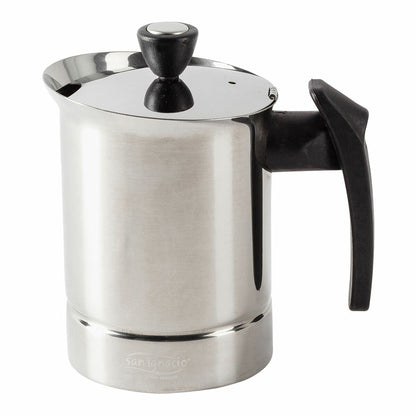 Italian Coffee Pot San Ignacio Moods SG-3594 Stainless steel 6 Cups