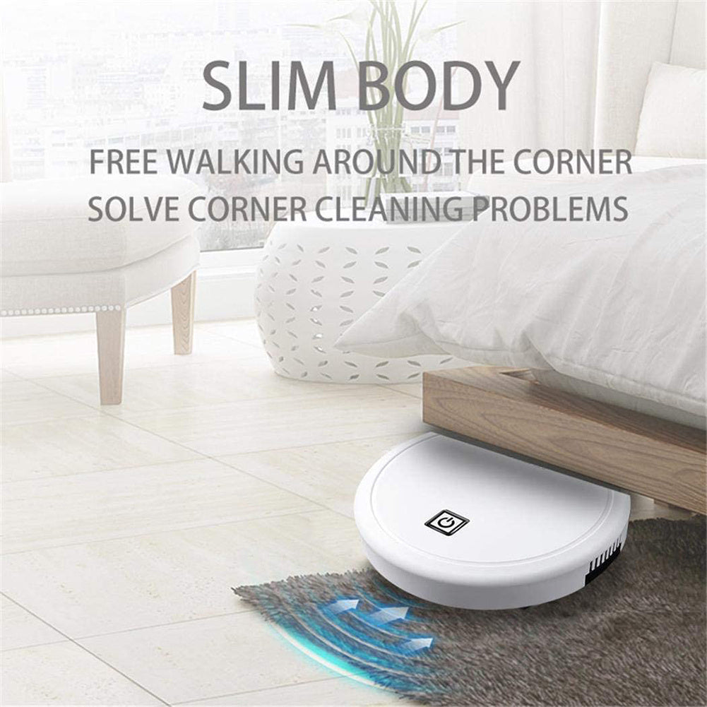 3-in-1 Robot Vacuum Cleaner 1800Pa - USB Rechargeable, Smart, and Multi-functional Dry/Wet Sweeping Vacuum Cleaner