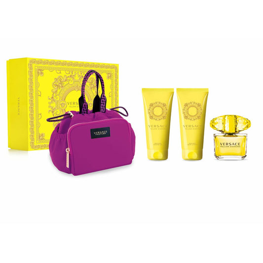 Women's Perfume Set Versace Yellow Diamond EDT