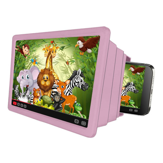 Screen Magnifier for Mobile Devices Celly KIDSMOVIEPK Pink