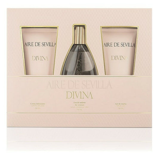 Women's Perfume Set Divina Aire Sevilla 3 Pieces (3 pcs)