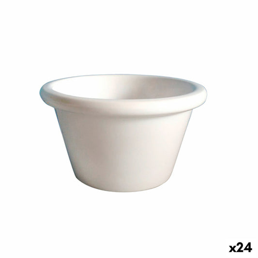 Ramequin Quid Professional Melamina Bianco Plastica 8,5 x 8,5 x 4,5 cm (24 Unità)