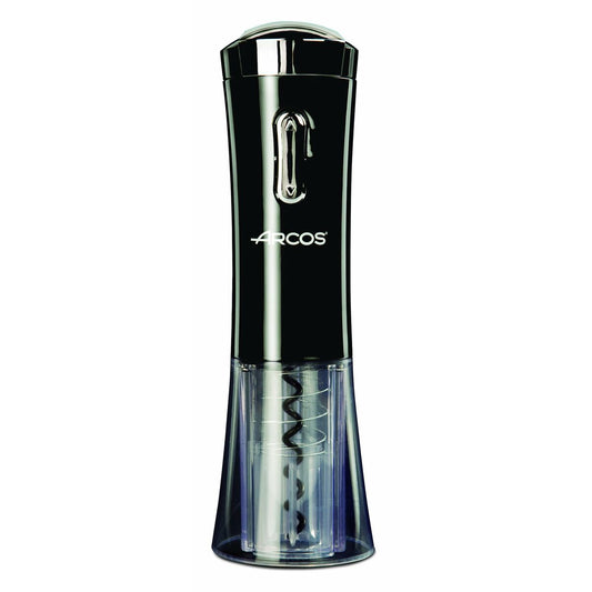 Electric Corkscrew Arcos Black Stainless steel ABS 2,7 x 19,5 x 9 cm