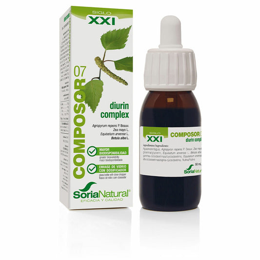 Food Supplement Soria Natural Composor 07 Diurin Complex 50 ml