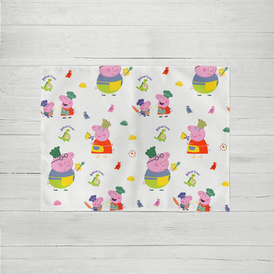 Tovaglietta Singola Kids&Cotton Time Backing Multicolore 45 x 35 cm 2 Unità