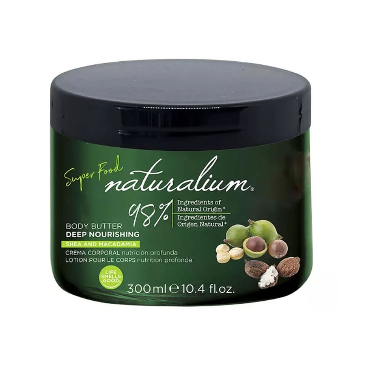 Crema Corpo Idratante Naturalium Macadamia 300 ml