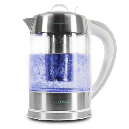 Kettle Cecotec ThermoSense 370 Clear 2200W 1,7 L White Stainless steel 2200 W 1850-2200 W 1,7 L