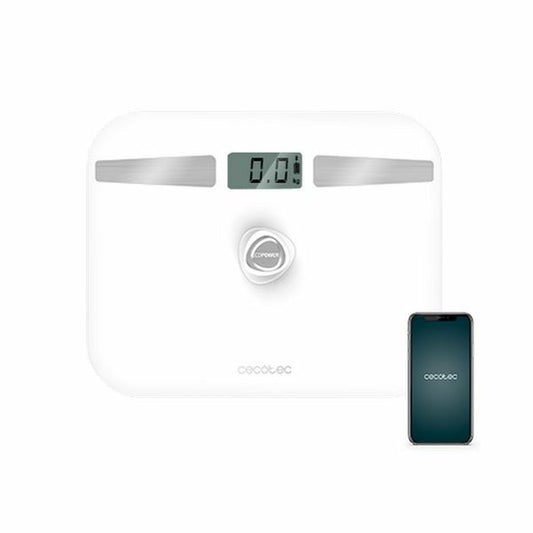 Digital Bathroom Scales Cecotec SURFACE PRECISION ECOPOWER 10200 SMART HEALTHY LCD Bluetooth 180 kg White LCD