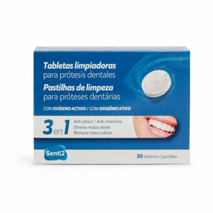 Cleaning Tablets for Dentures Senti2 SAN 027 30 Units