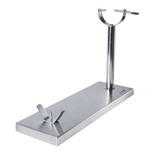 Stainless Steel Ham Stand (support for whole leg of ham) TM Home Metal Stainless steel 17 x 49 x 35 cm