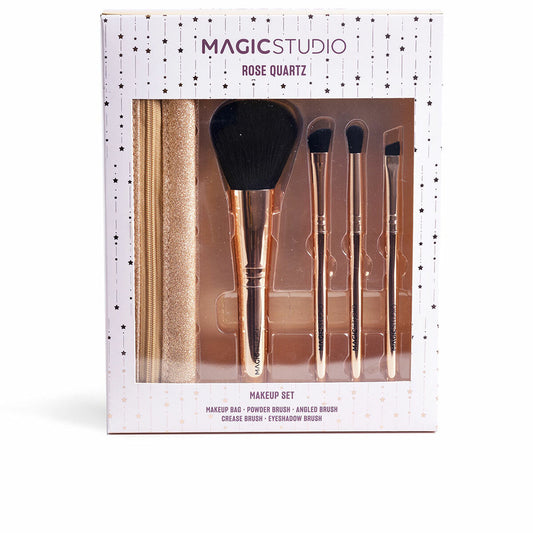 Set of Make-up Brushes Magic Studio ROSE QUARTZ 5 Pieces
